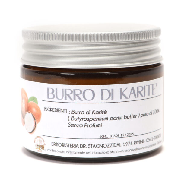 Burro di Karitè puro senza profumi