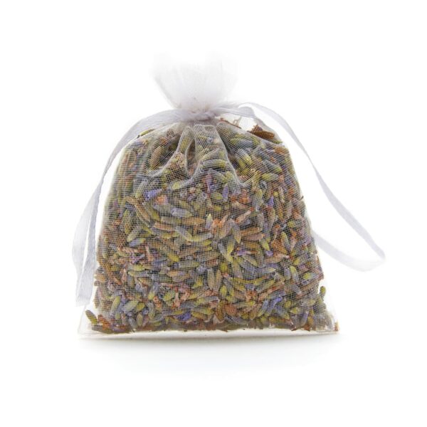 Fiori di Lavanda - 10 Sacchetti in Organza - - immagine 5
